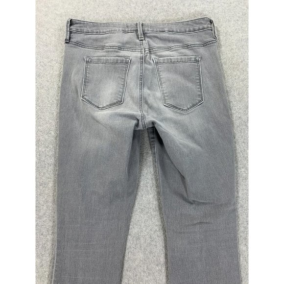 Athleta Sculptek Stretchy 5 Pocket Jeans Pants (Women's Size 8) Gray - Picture 14 of 15